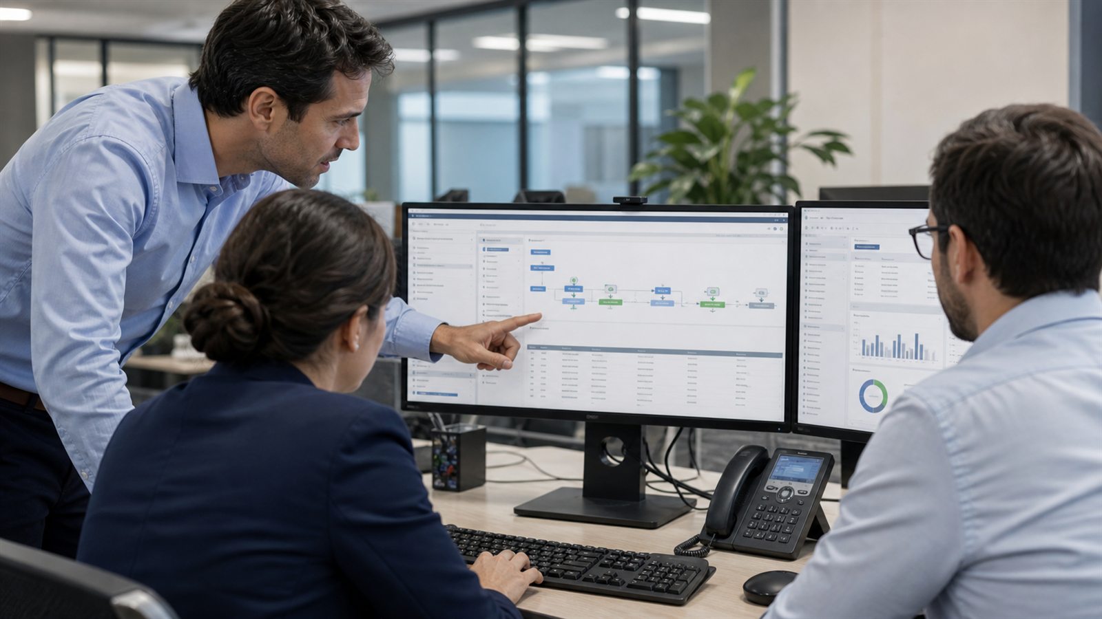 Implementaci&oacute;n de software con el equipo