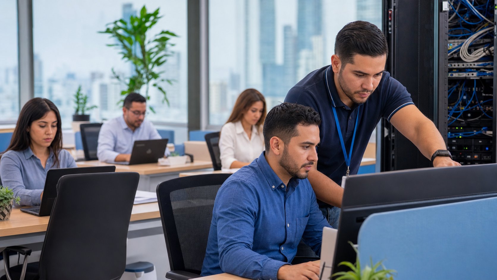 Soporte t&eacute;cnico para una empresa